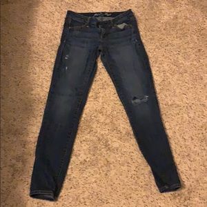 American eagle dark wash jegging